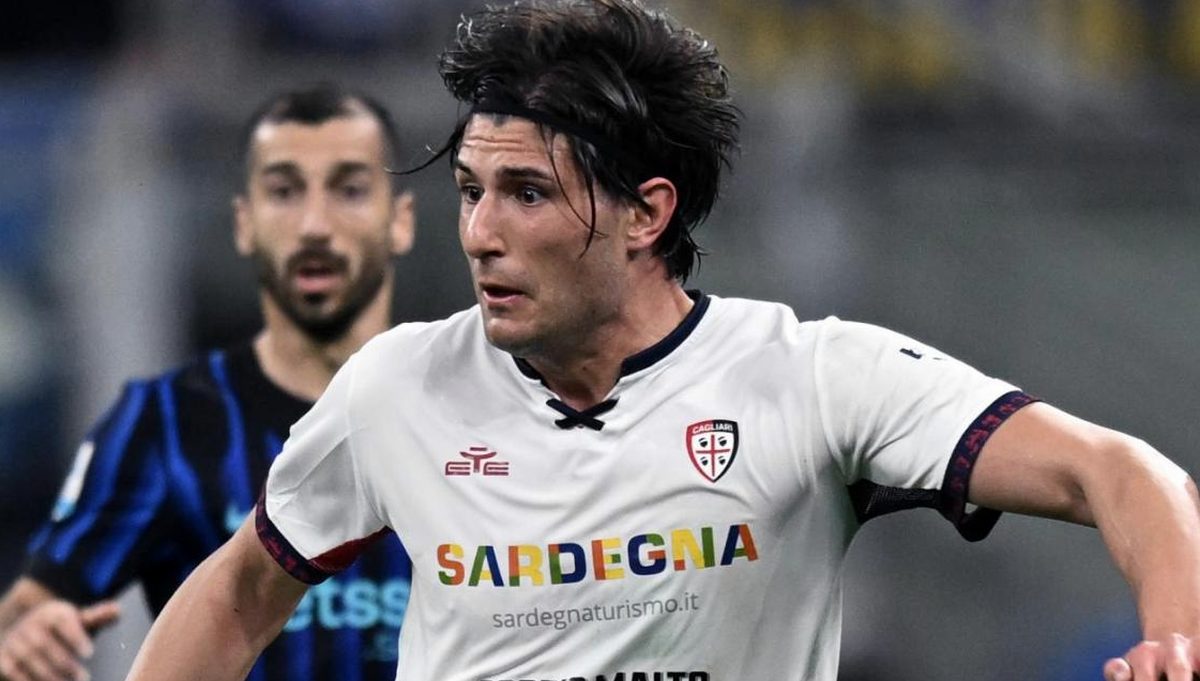 Borrelli gela l'Atalanta: Cagliari avanti 3-2 al 46'