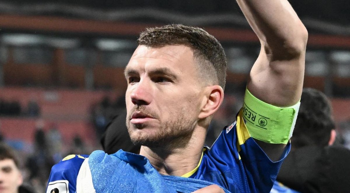 Bosnia-Italia: notte di ghiaccio azzurra, Dzeko in festa