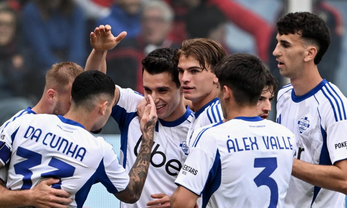 Como batte il Genoa 2-0: Douvikas e Diao decisivi