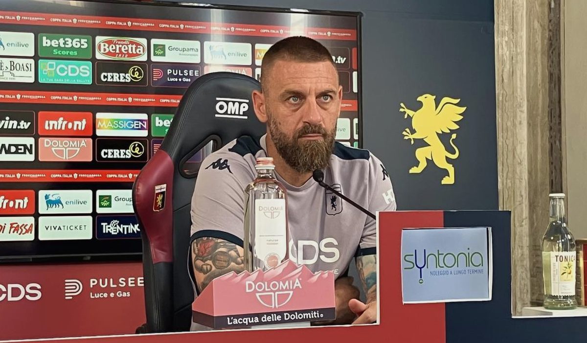 De Rossi carica il Genoa: Meichtry in panchina