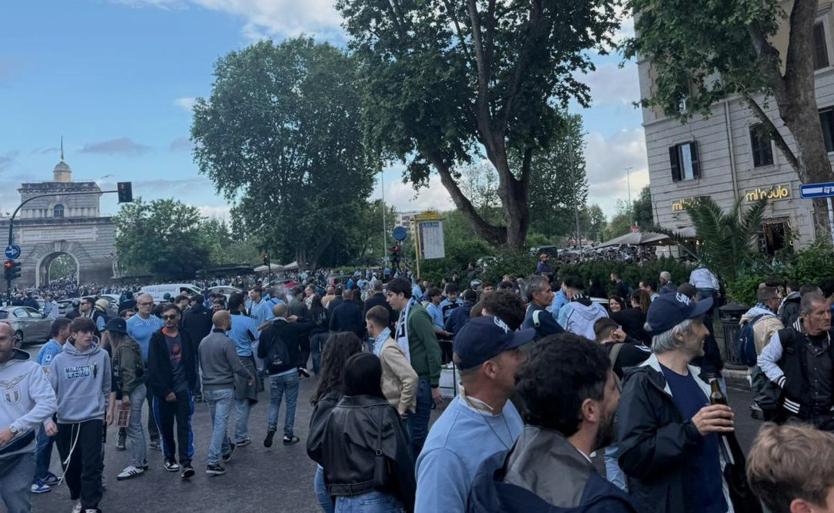 Finale Coppa Italia: la Lazio scalda i motori