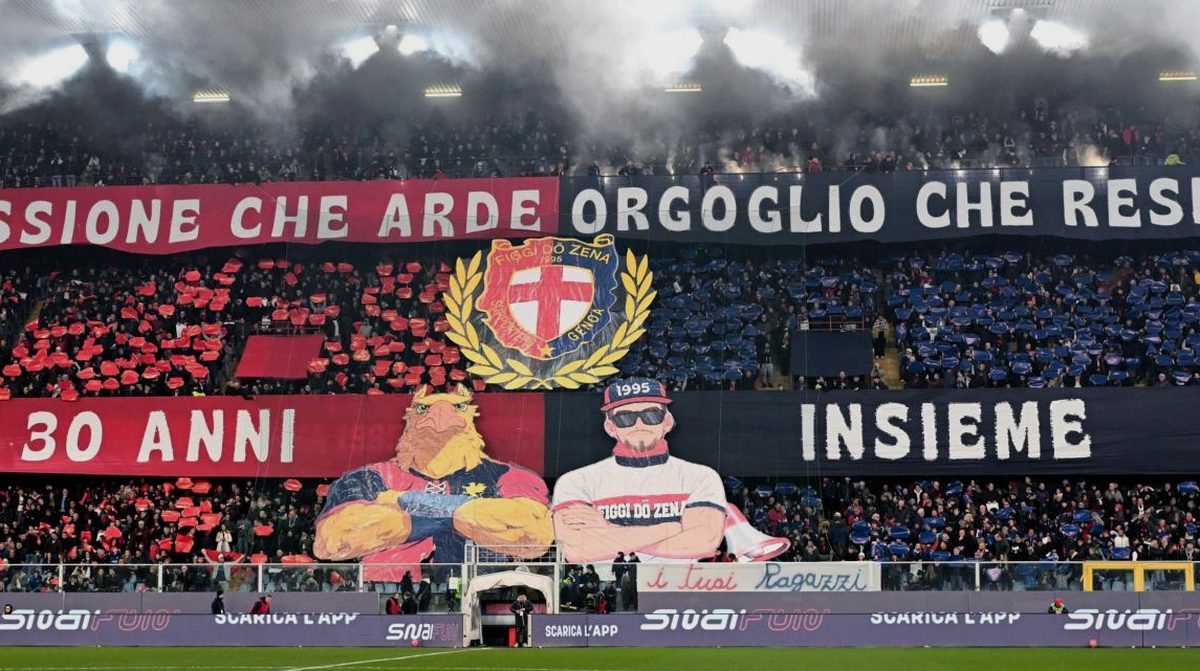 Genoa salvo: 30mila al Ferraris per la festa con il Como