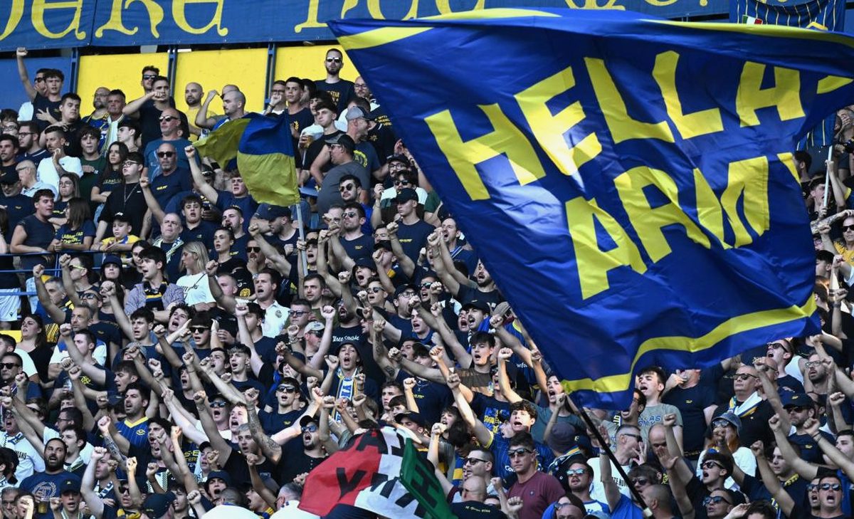 Hellas Verona, la Curva sfida la proprietà con ironia