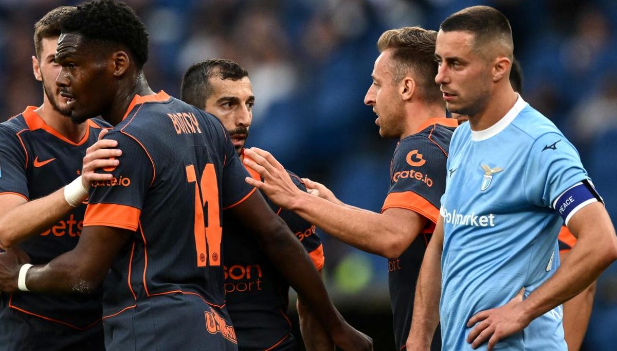 Inter domina la Lazio all'Olimpico: 3-0 nel primo atto