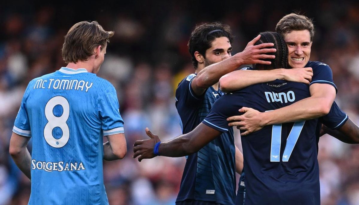 Lazio umilia il Napoli al Maradona: 0-2 shock