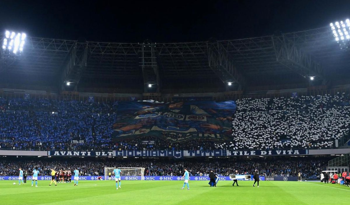 Napoli-Lazio: 50mila al Maradona per il secondo posto