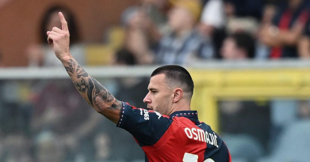 Osmajic decisivo: il Genoa batte la Fiorentina