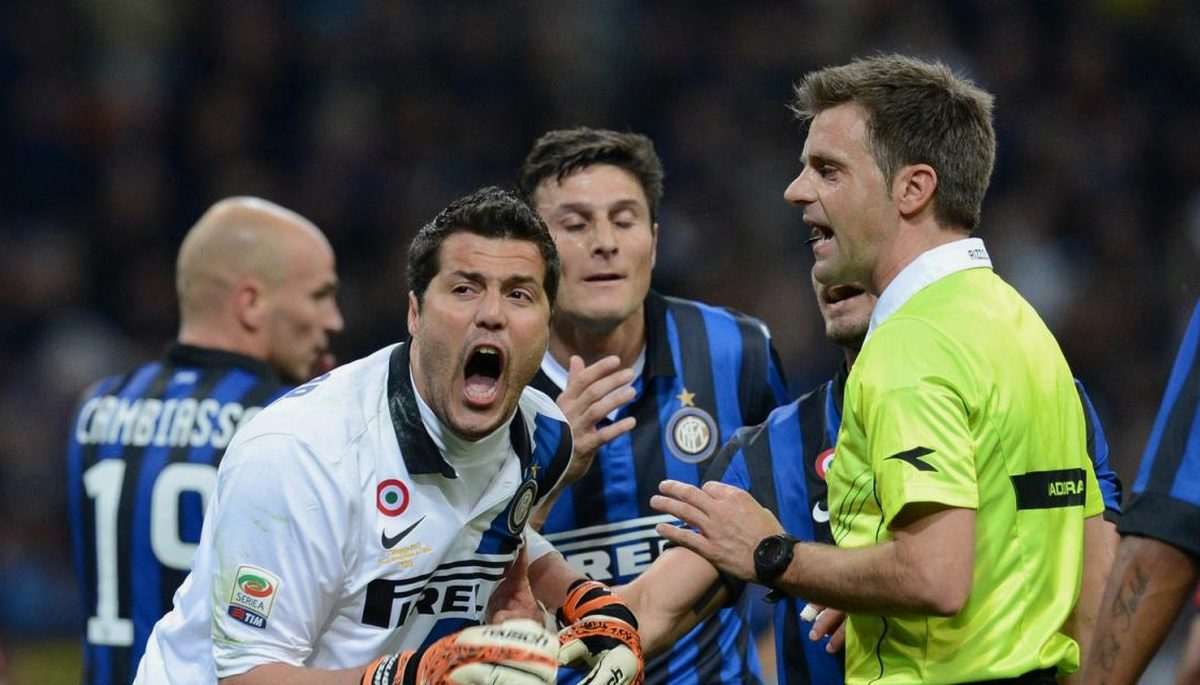 Rizzoli e il derby: 'Julio Cesar mi disse che avevo sbagliato'