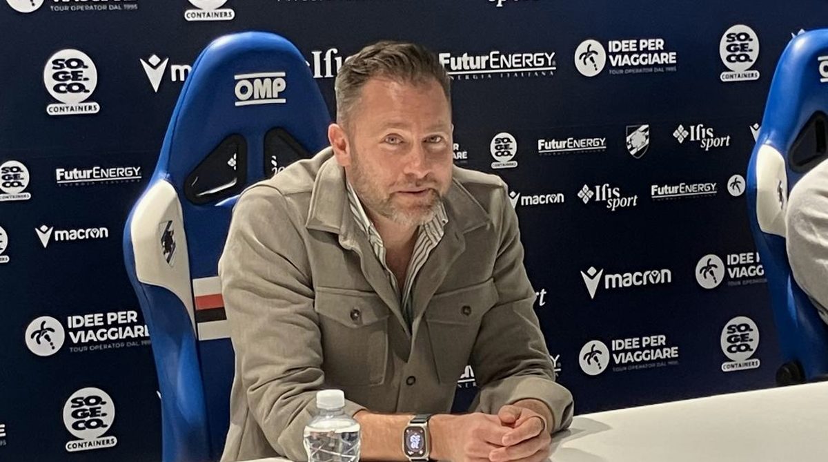 Sampdoria, Fredberg: «Il club è unito, Lombardo resta»